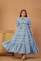 Aura print Dress