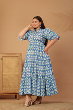 Aura print Dress