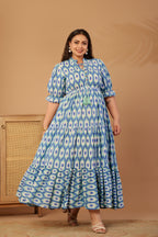 Aura print Dress
