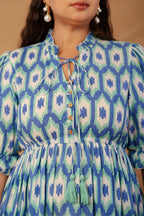 Aura print Dress