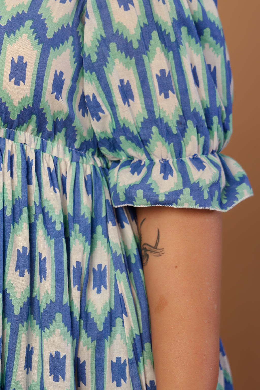 Aura print Dress