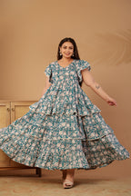 Flutter Floral dress