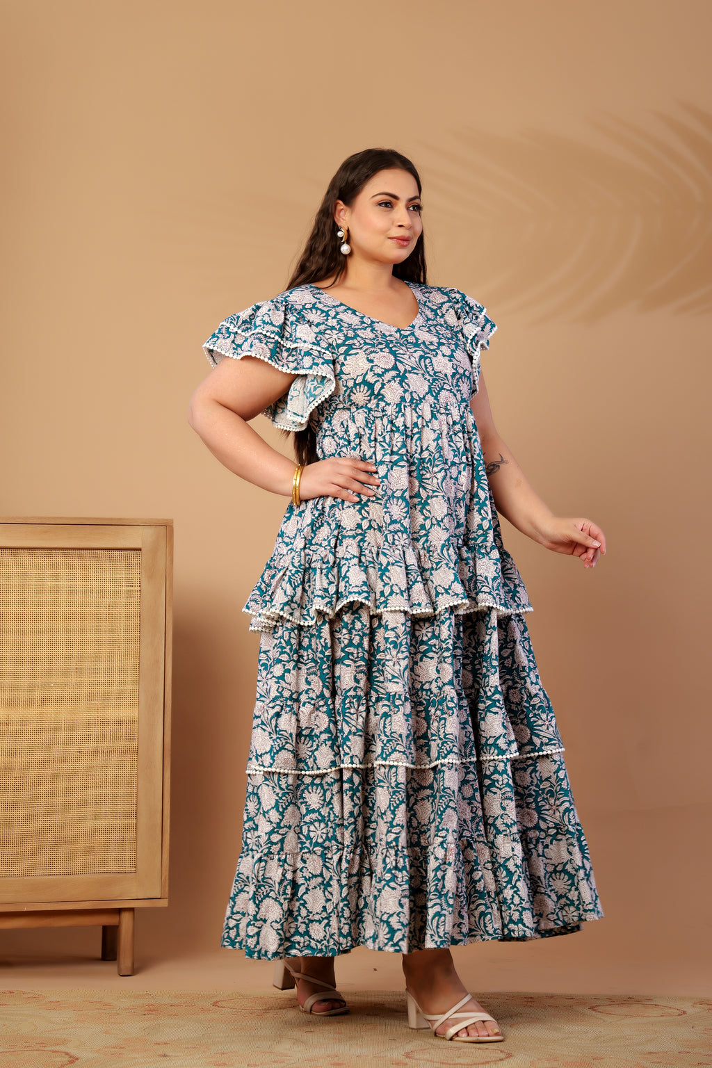Flutter Floral dress