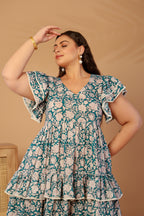 Flutter Floral dress