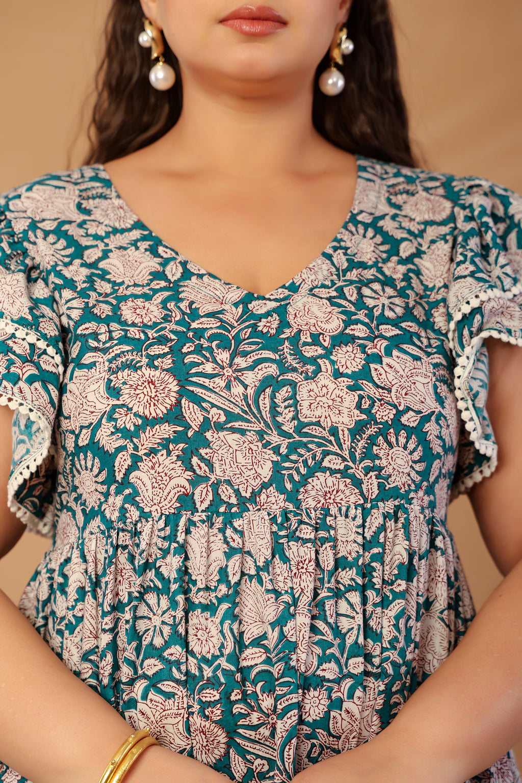 Flutter Floral dress