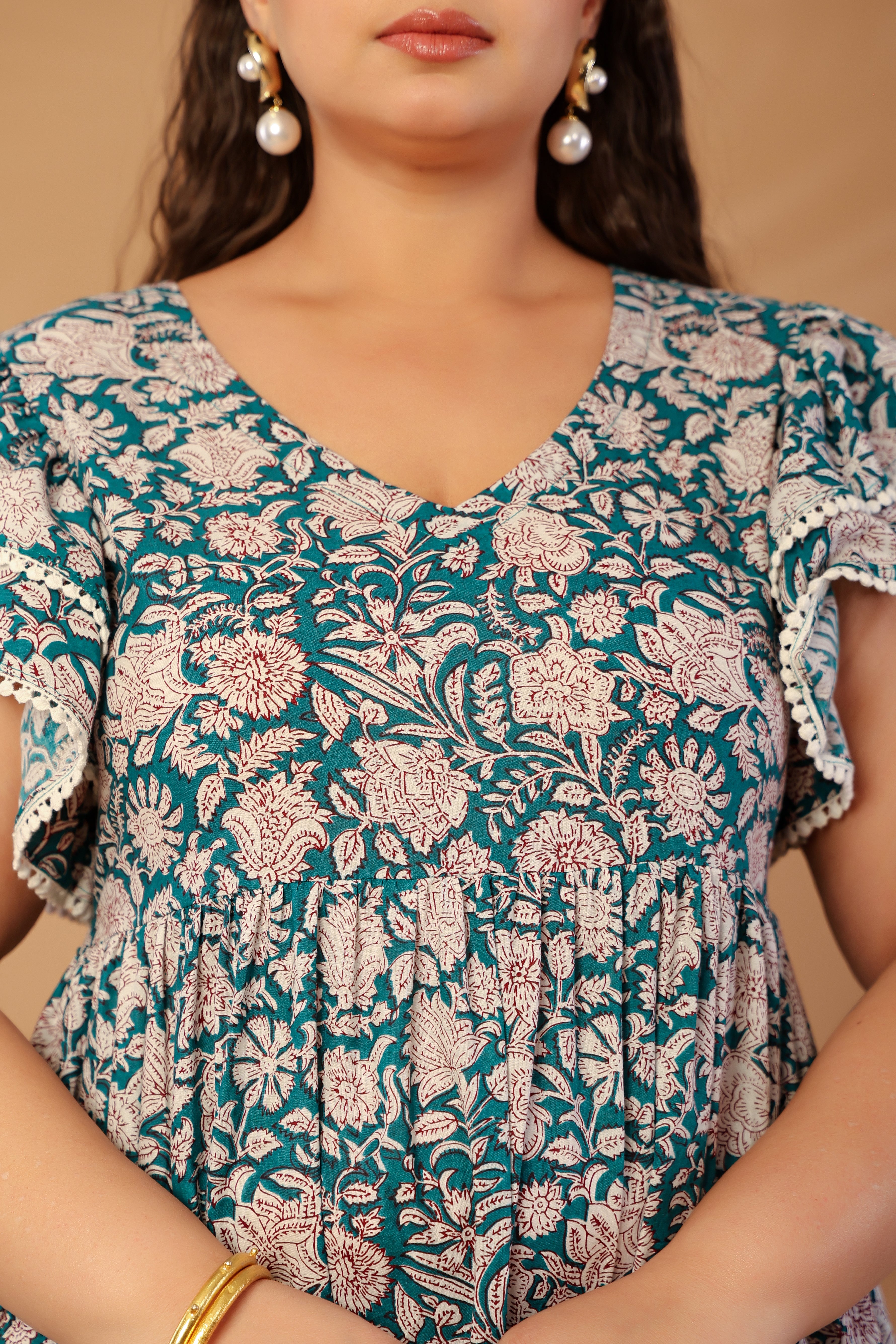 Flutter Floral dress