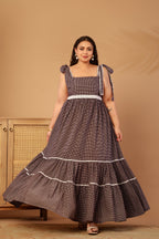 Twirl Check dress