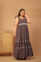Twirl Check dress