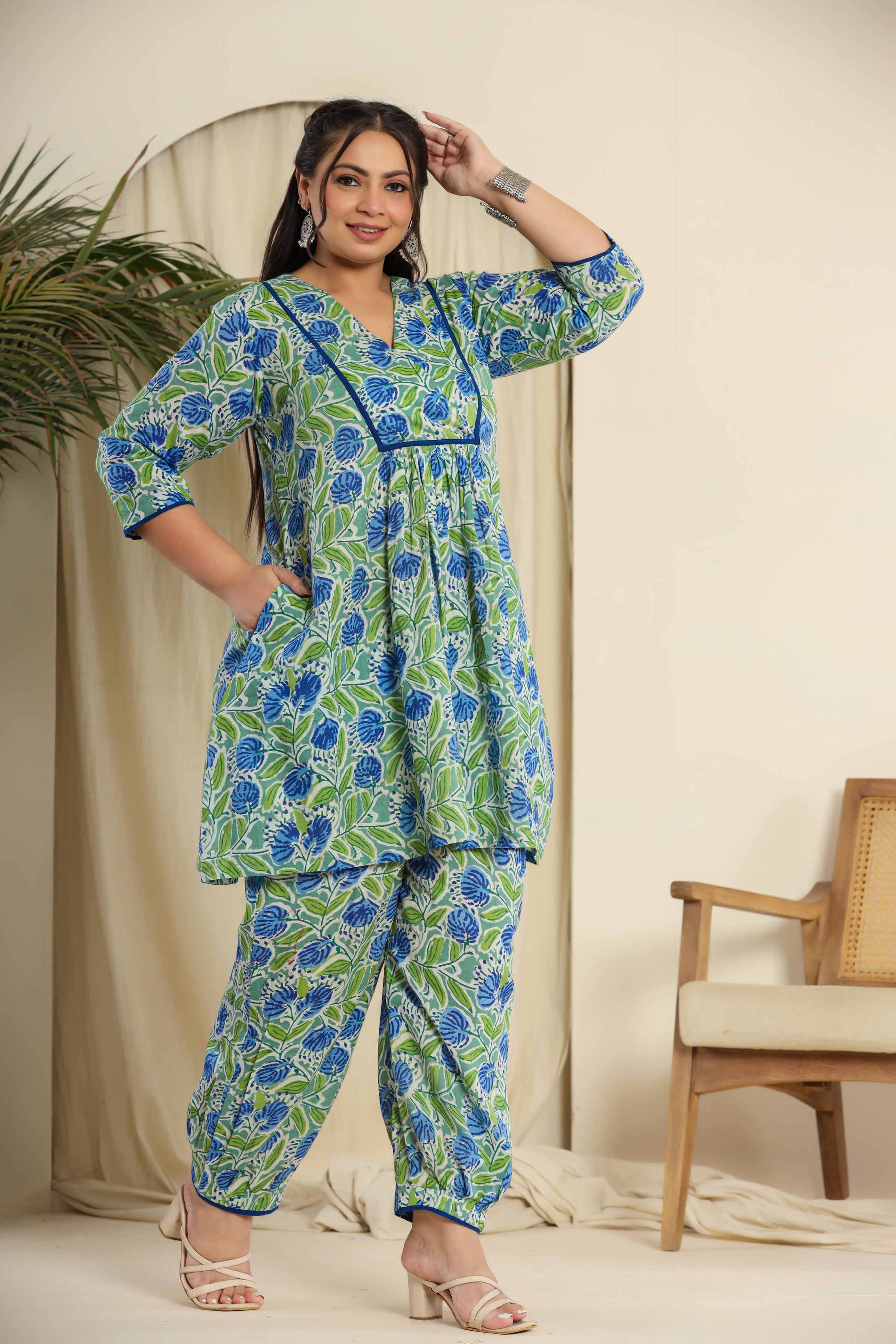 Wild green co-ord set