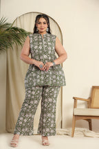Green crush co-ord set
