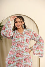 Multicolour everyday floral co-ord set