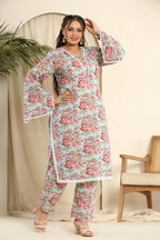 Multicolour everyday floral co-ord set