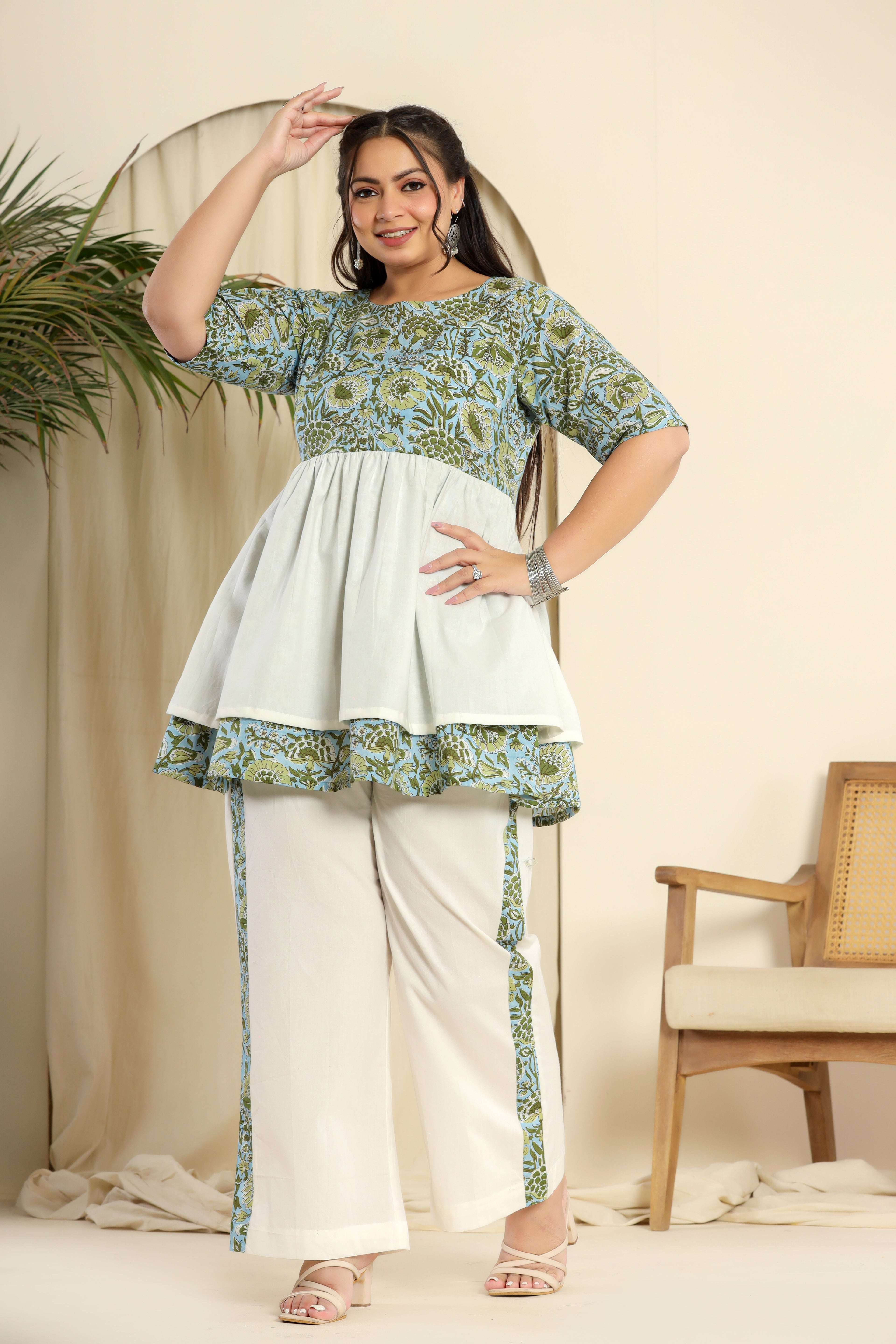 Tropical Bloom co-ord set