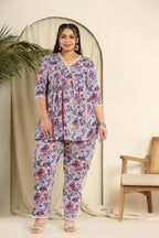 Floral printed co-ord set