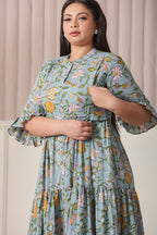 Turquoise Dress