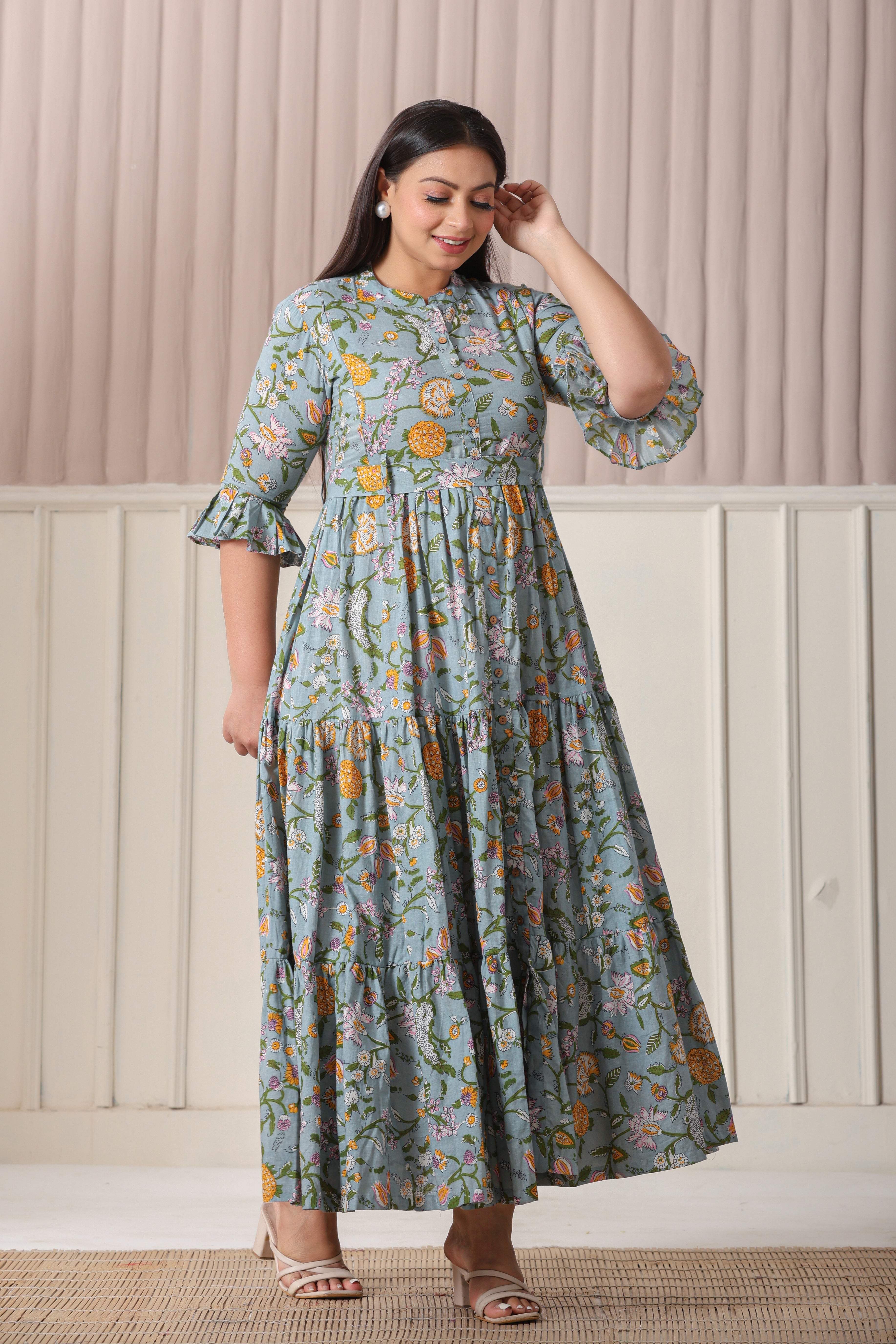 Turquoise Dress