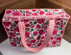 Pink Peony Bags