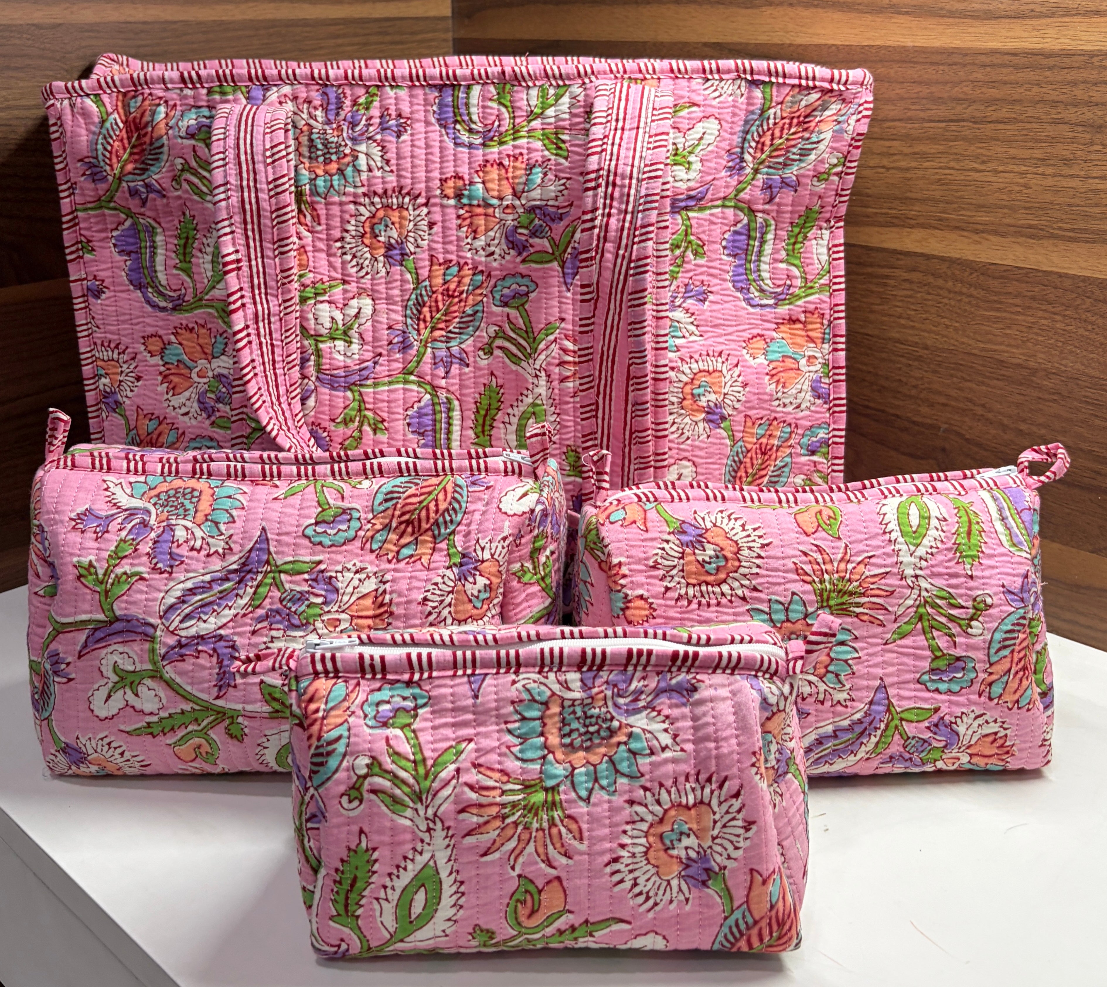 Blush Blossom Bags