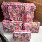 Blush Blossom Bags