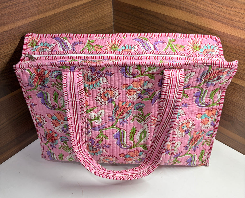 Blush Blossom Bags