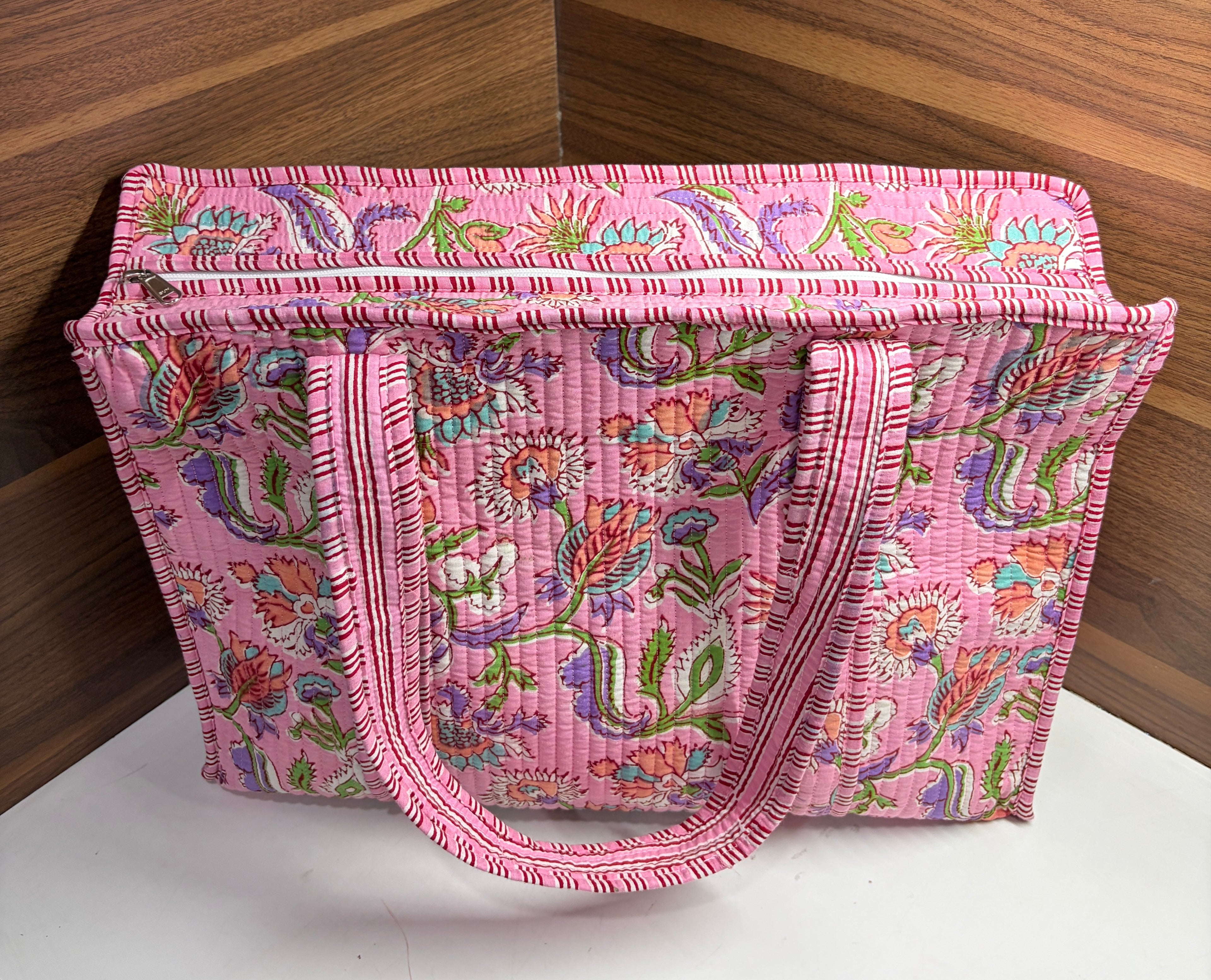 Blush Blossom Bags