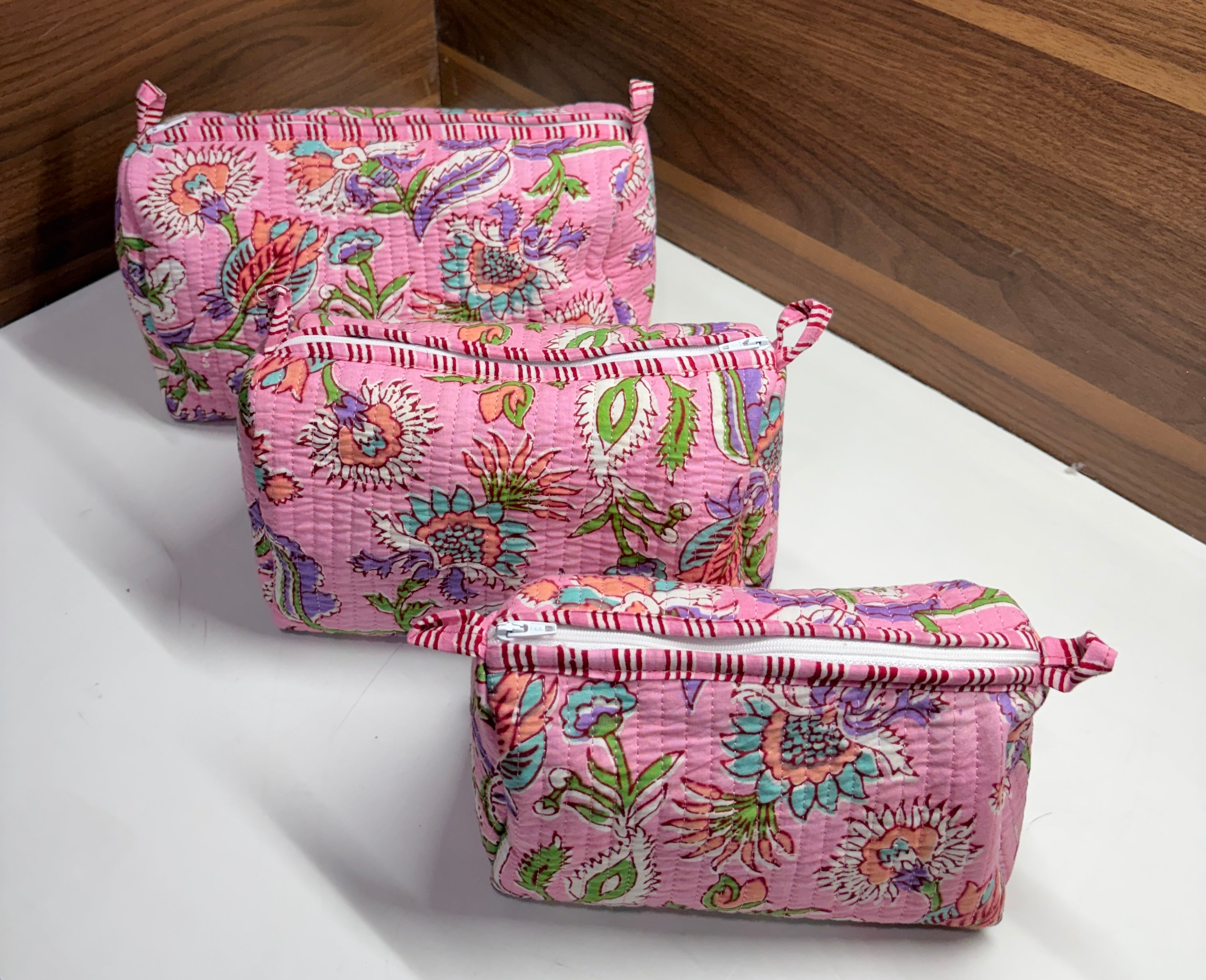 Blush Blossom Bags
