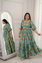 Blue Jeeva Dress