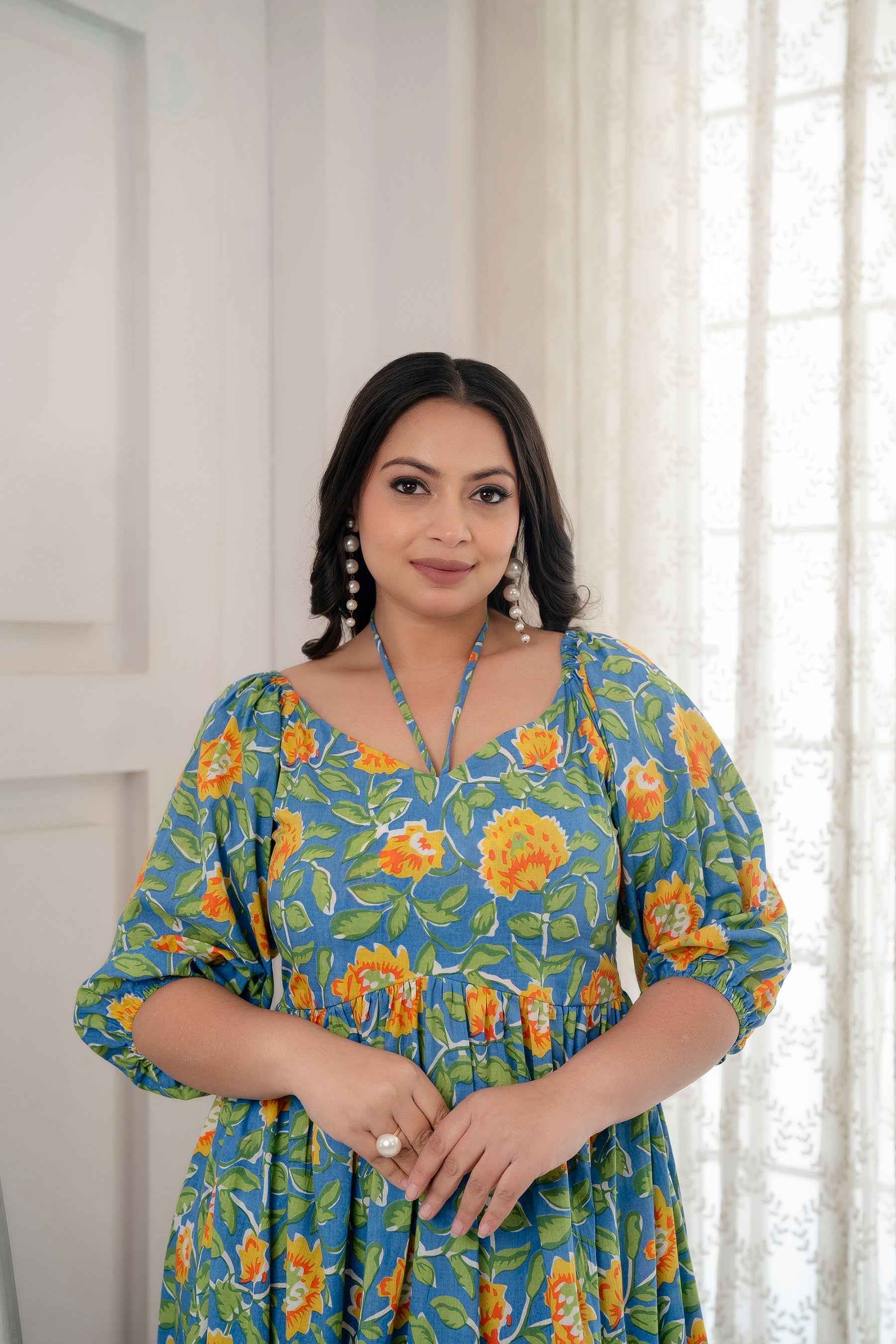 Blue Jeeva Dress