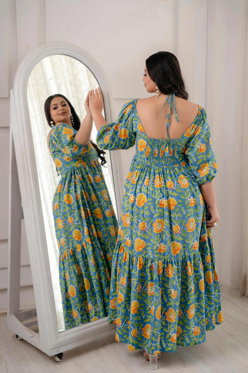 Blue Jeeva Dress