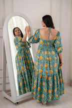 Blue Jeeva Dress