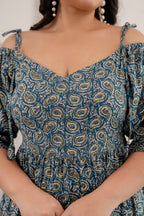 Paisley Print Dress