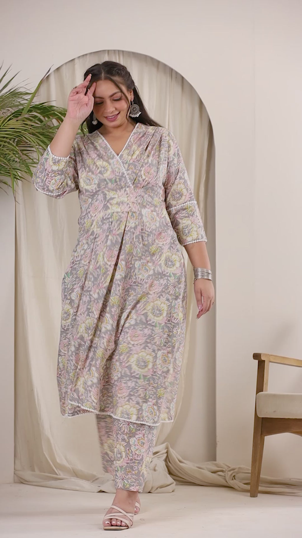 Romantic floral co-ord set