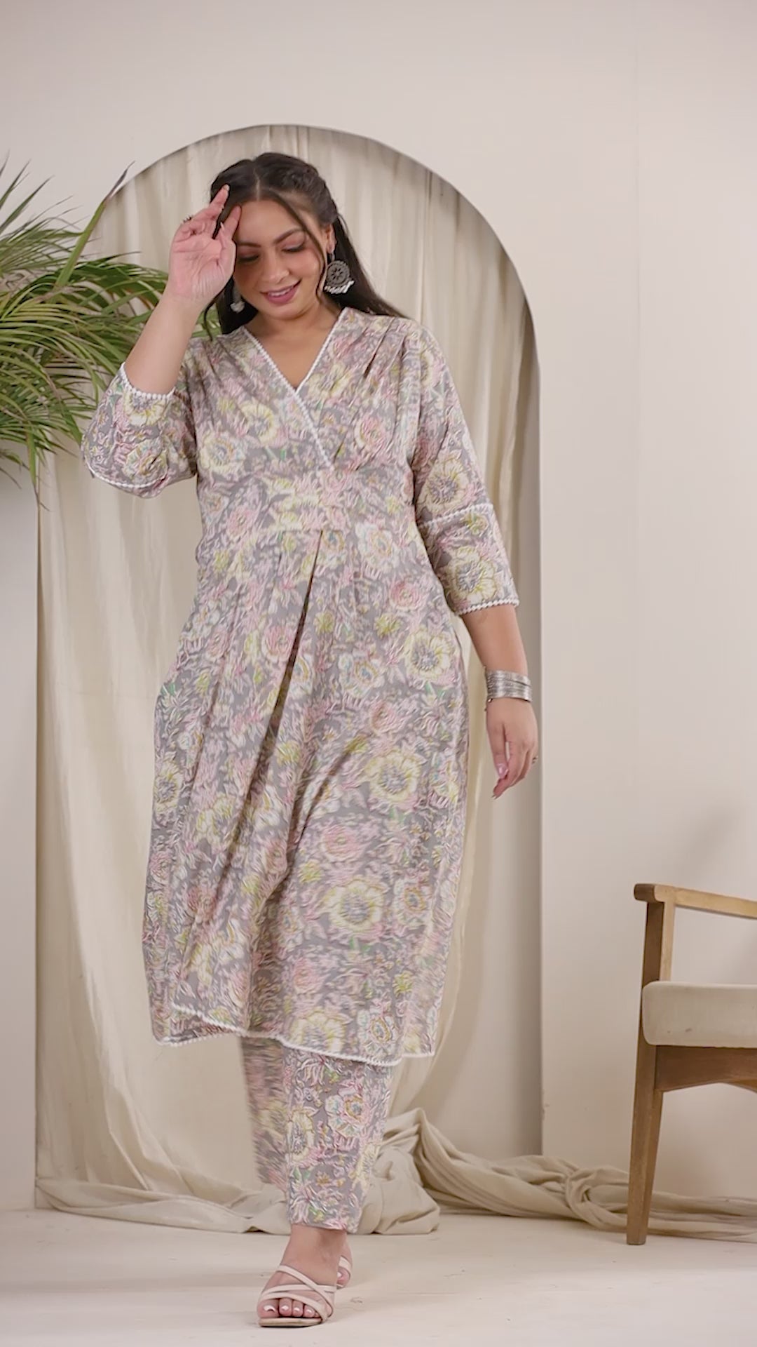 Romantic floral co-ord set
